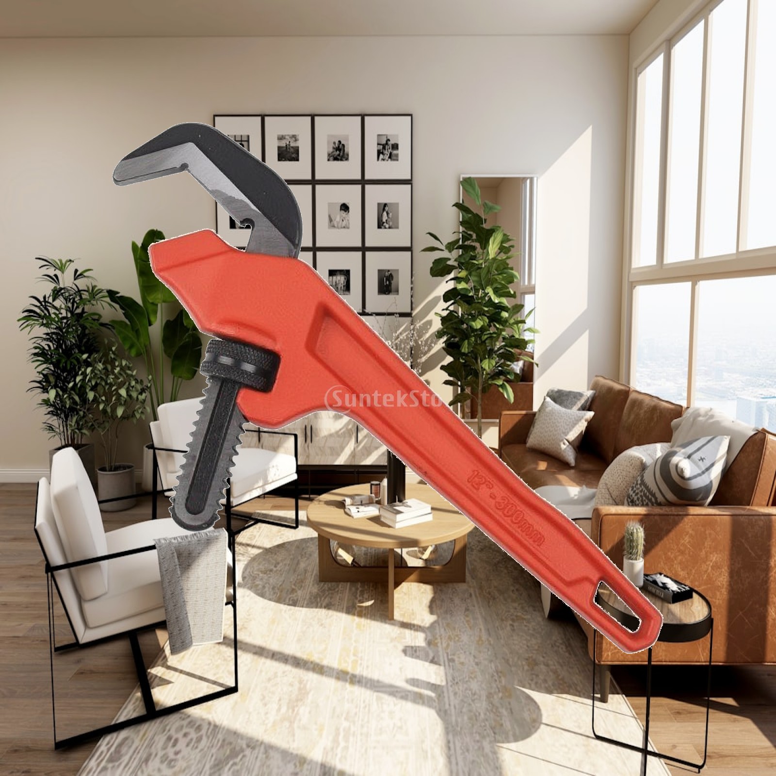 Pipe Wrench Adjustable - Hex Pipe Wrench Adjustable Wrench with