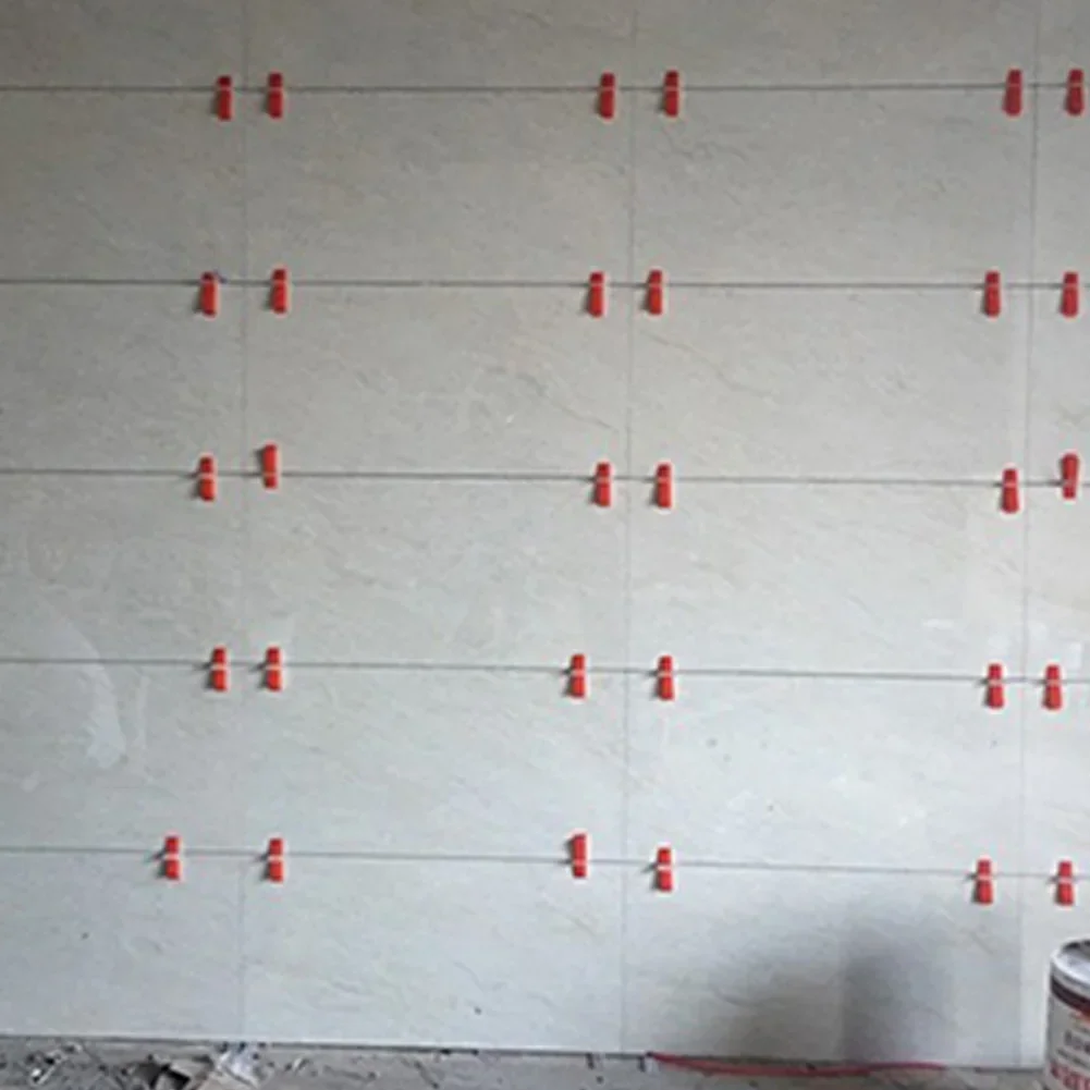 100pcs Plastic Tile Wedge Spac - огляд і ціна Tile Leveling Clip