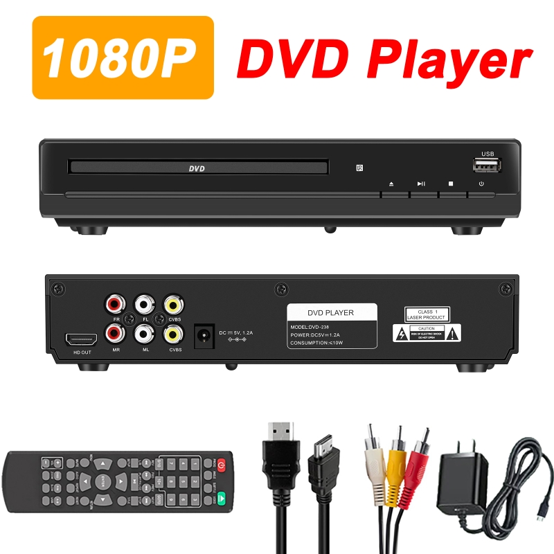 DVD Player 1080P HD Discs Play - огляд і ціна Home Improvement Dvd
