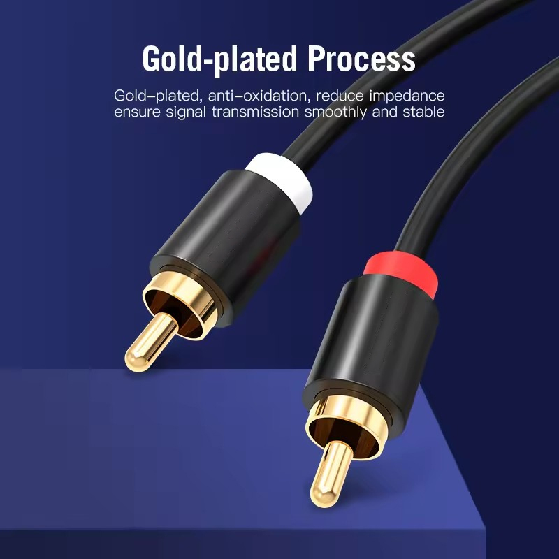 HIFI Stereo RCA Cable 2RCA to  - огляд і ціна Home Improvement Dvd