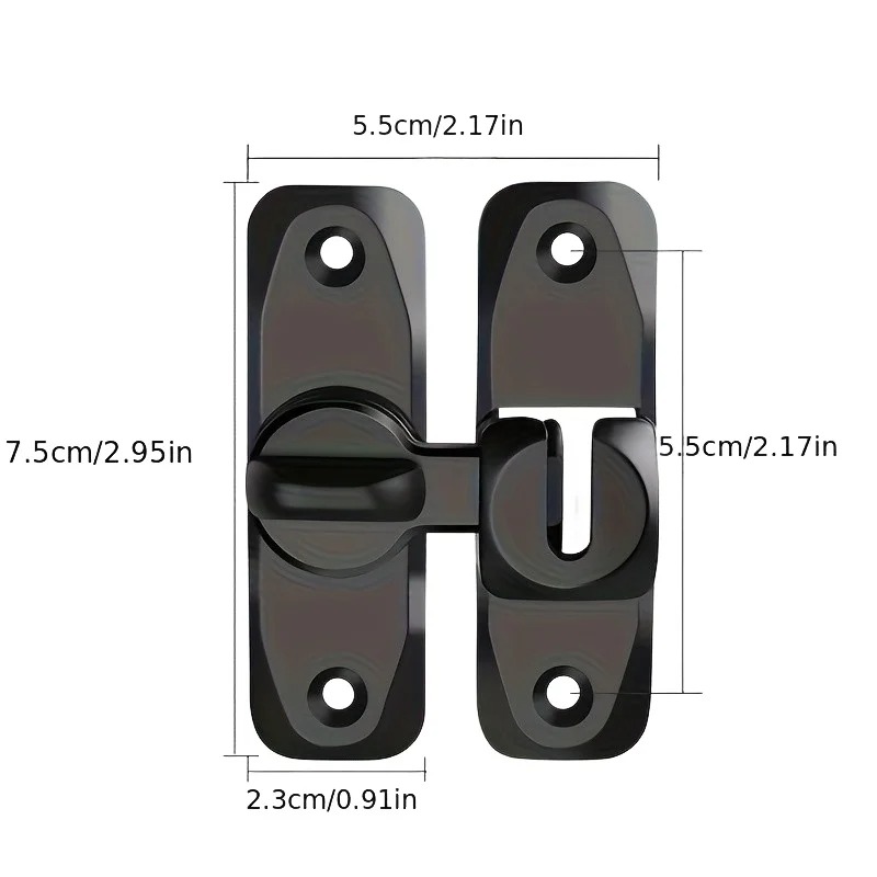 90/180 Degree Flip Door Lock A - огляд і ціна Home Improvement Group