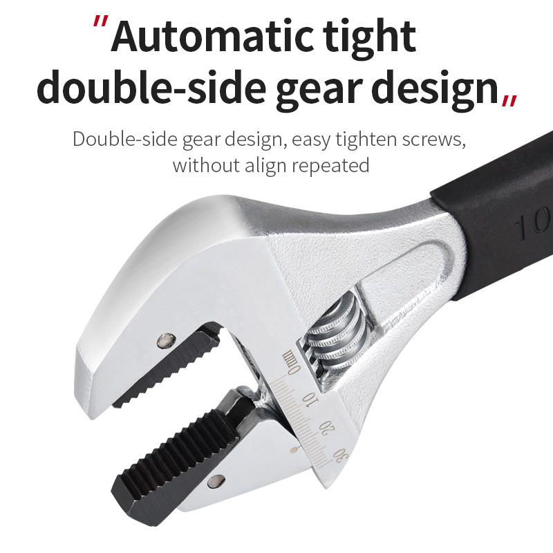 Adjustable Ratchet Wrench with - огляд і ціна Pipe Wrench Adjustable