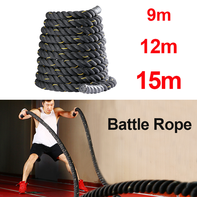 9M/12M/15M Fitness Battle Rope - огляд і ціна Home Improvement Group